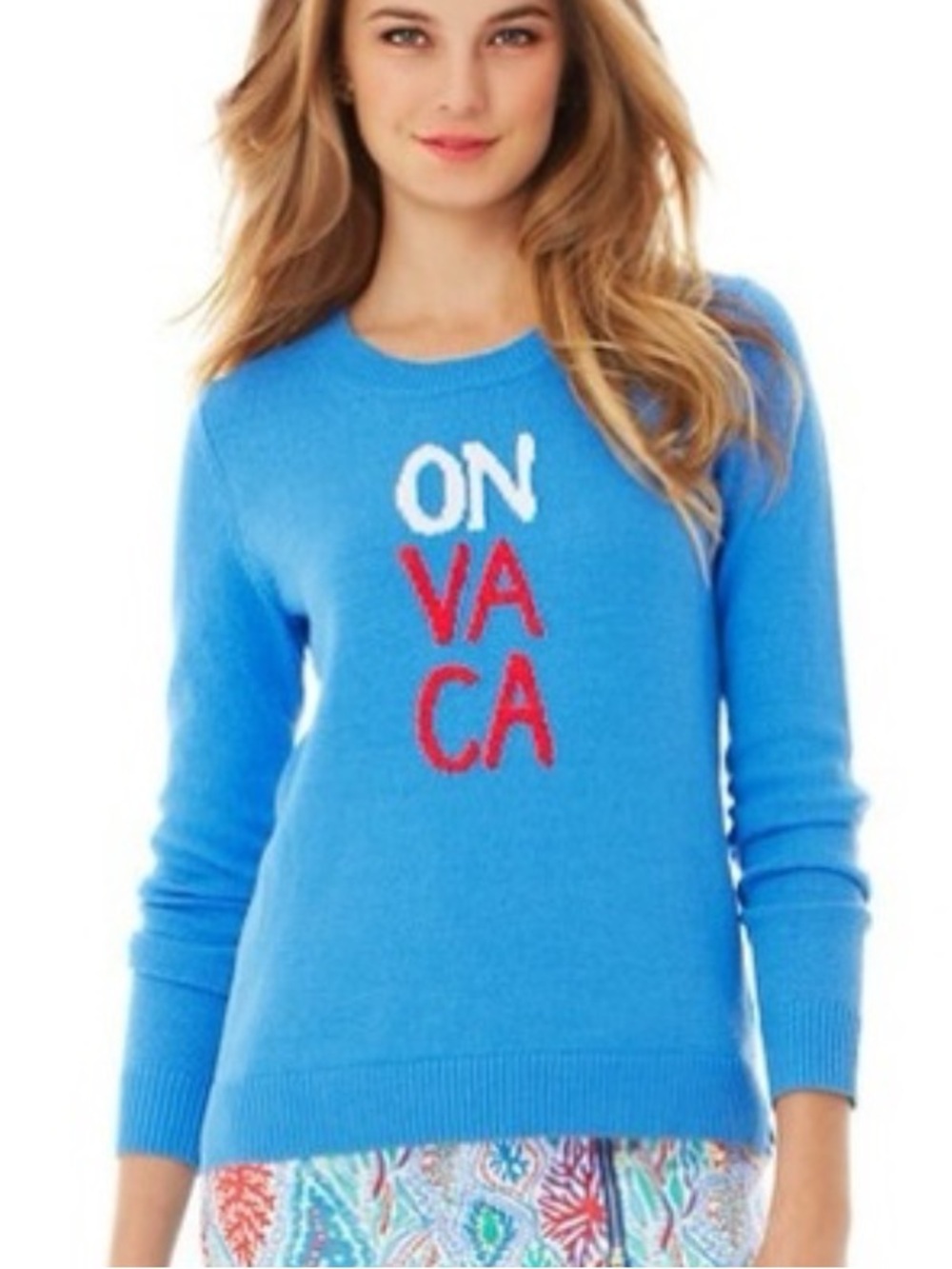 Lilly Pulitzer Knit Sweater “On Vacation”
